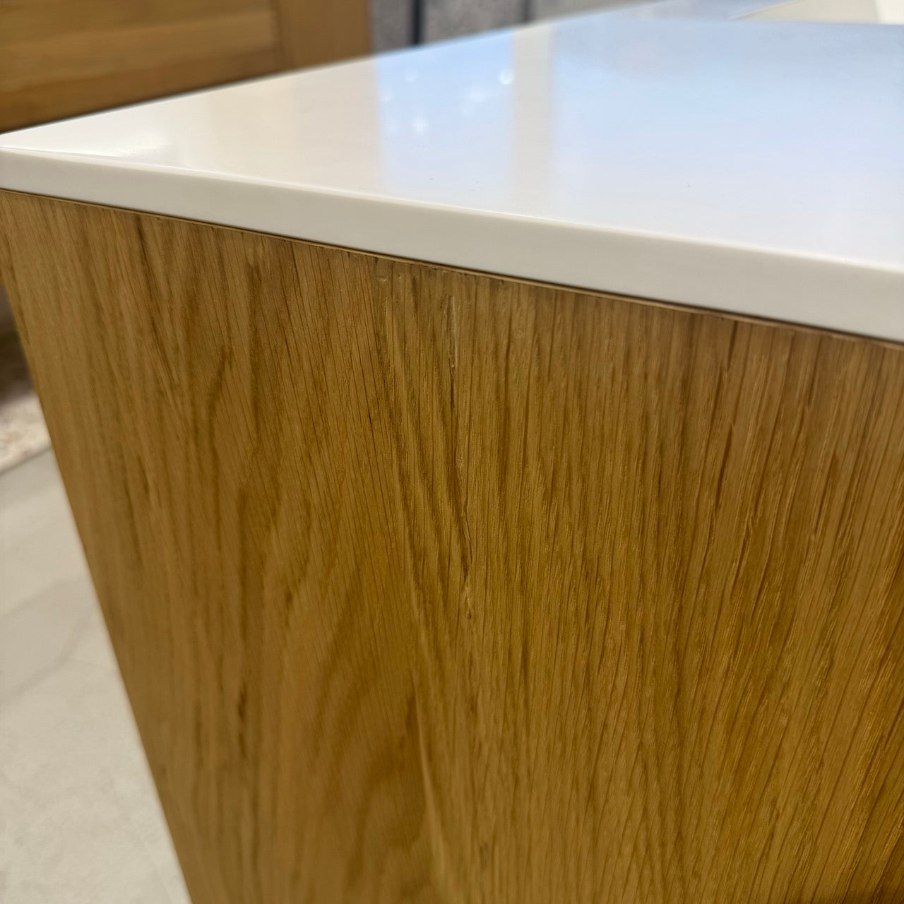 Nr. 4915 Snedker badmøbel 140 cm - Udstillingsmodel