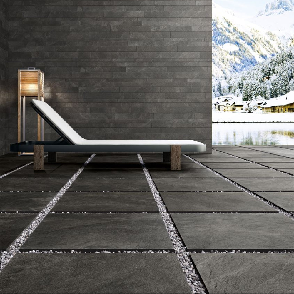 OUTLET - Mountain Stone Antracit - 60 x 60 cm (7.20 m2)