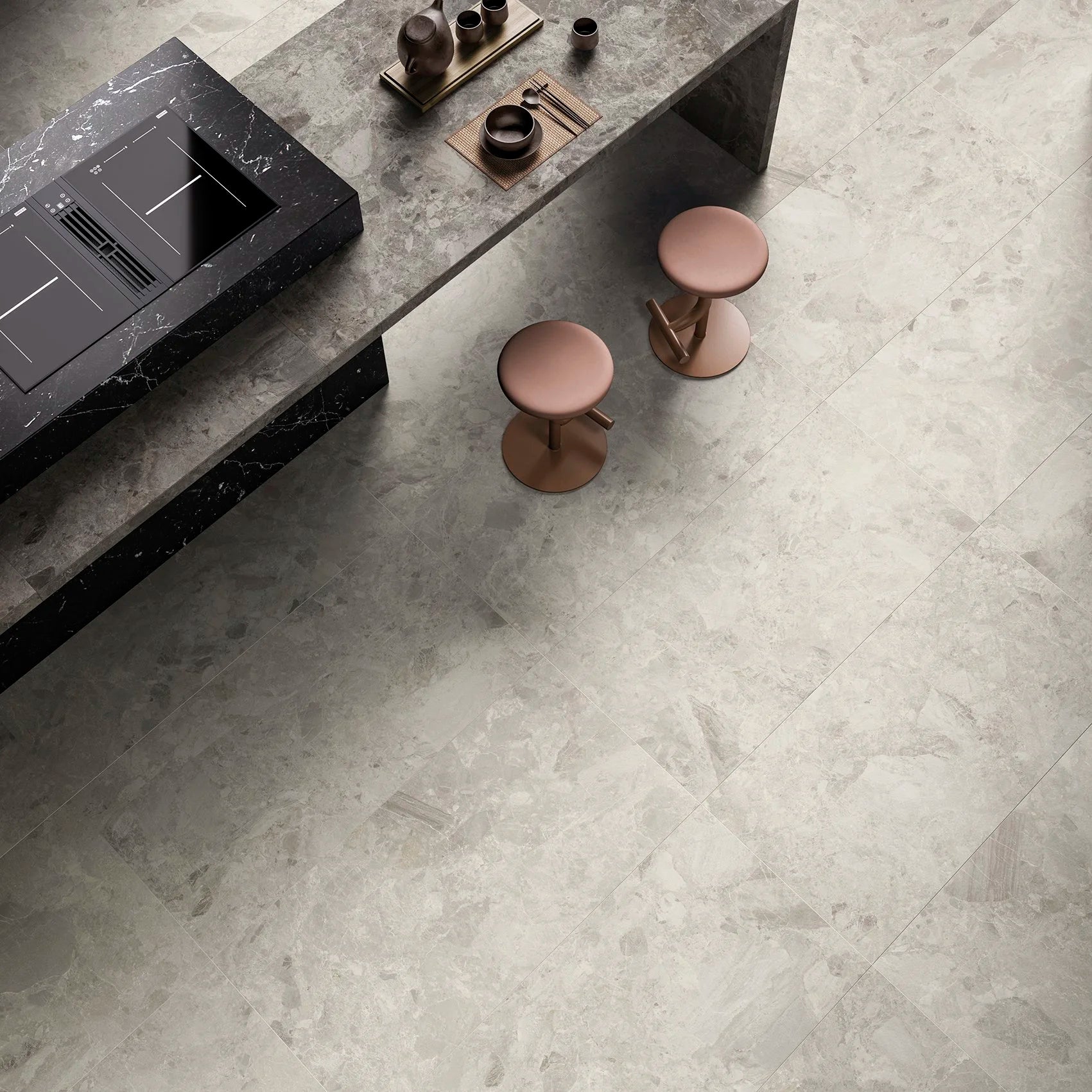Mudo Beige naturstensflise