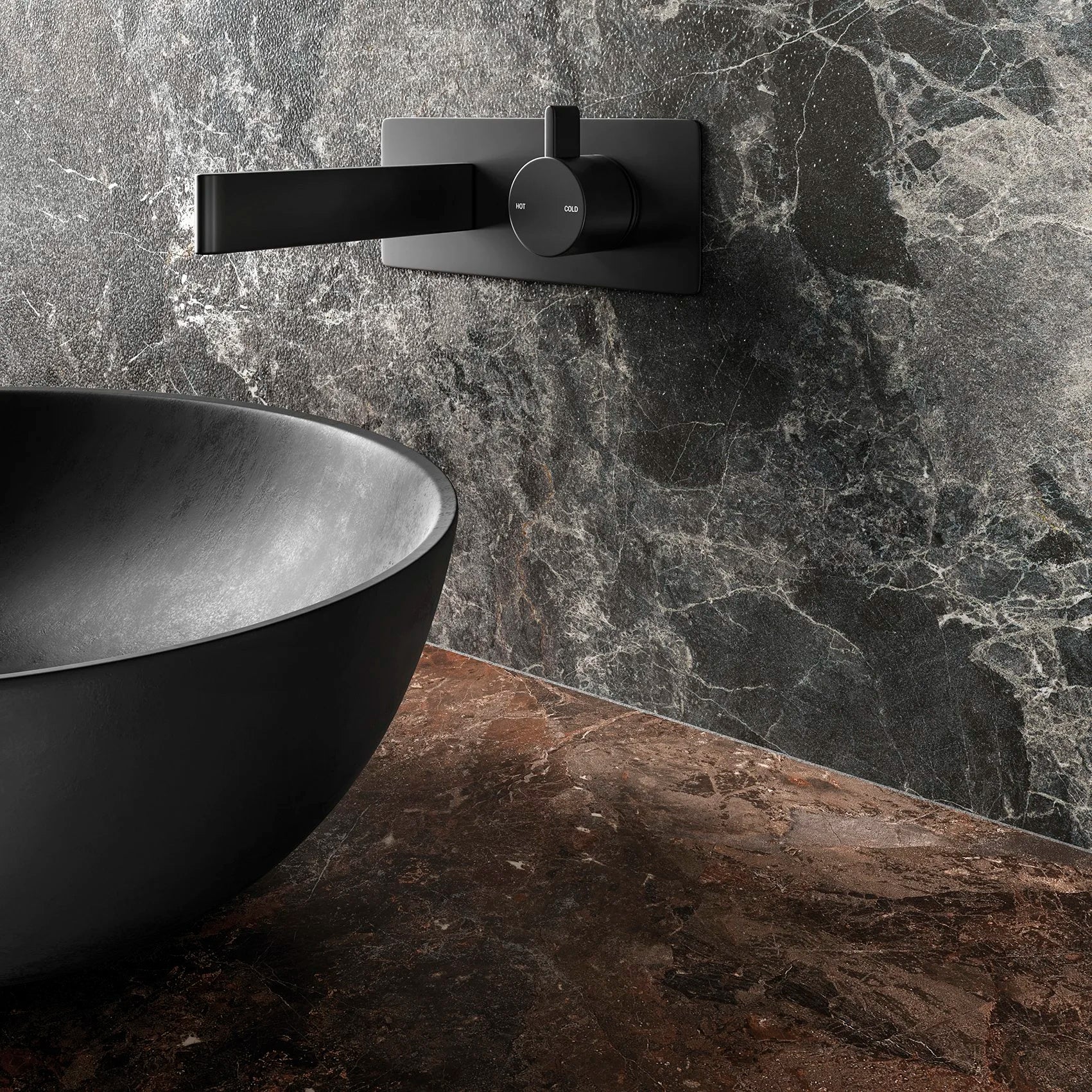 Mudo Dark rust naturstensflise