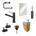 Black (Sort satin)