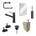 Black (Sort satin)