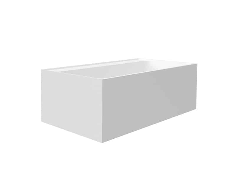 Rimini - On wall badekar - 160×80