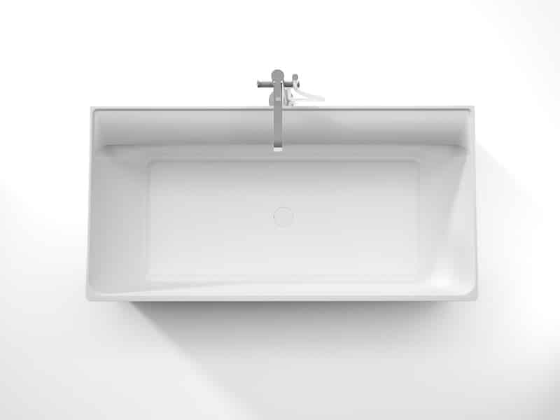 Rimini - On wall badekar - 160×80
