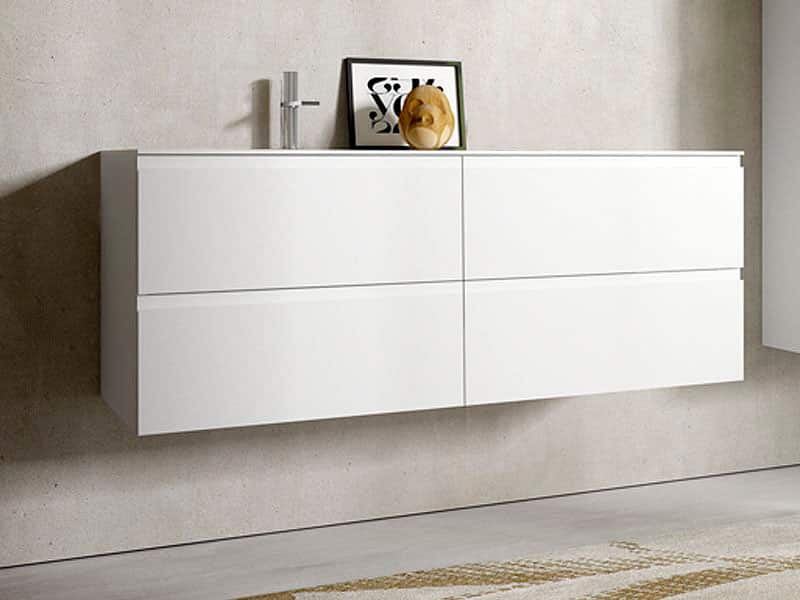 Rocco 140 cm med vask i venstre side