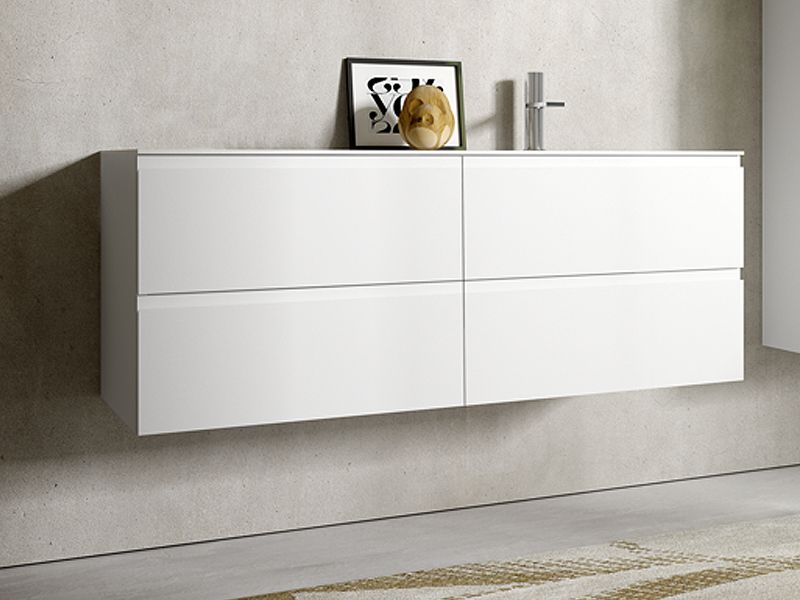 Rocco 140 cm med vask i højre side