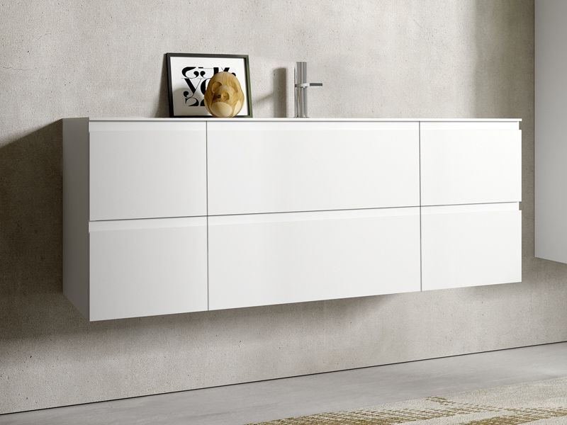Rocco 140 cm med vask i center