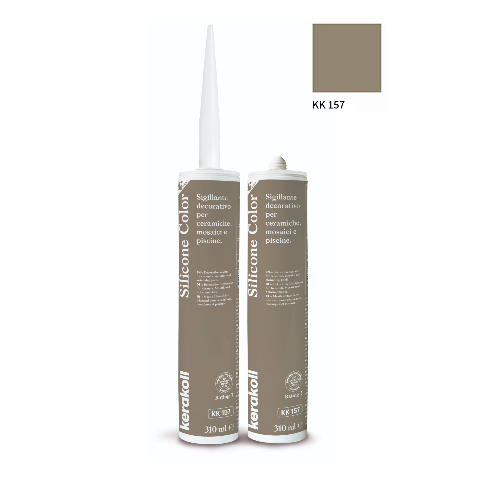 Kerakoll silikone / gummifuge Color i 50 farver