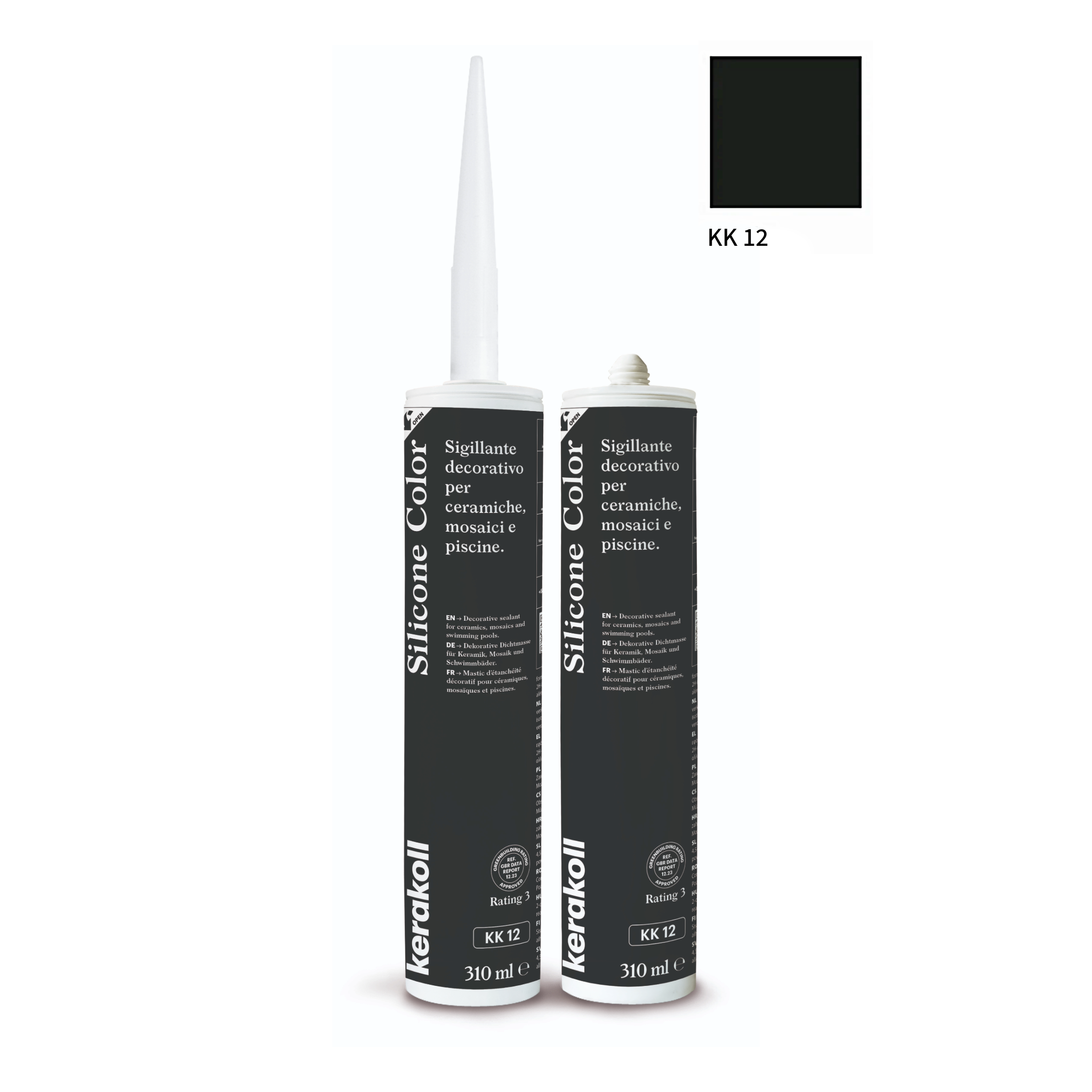 Kerakoll silikone / gummifuge Color i 50 farver