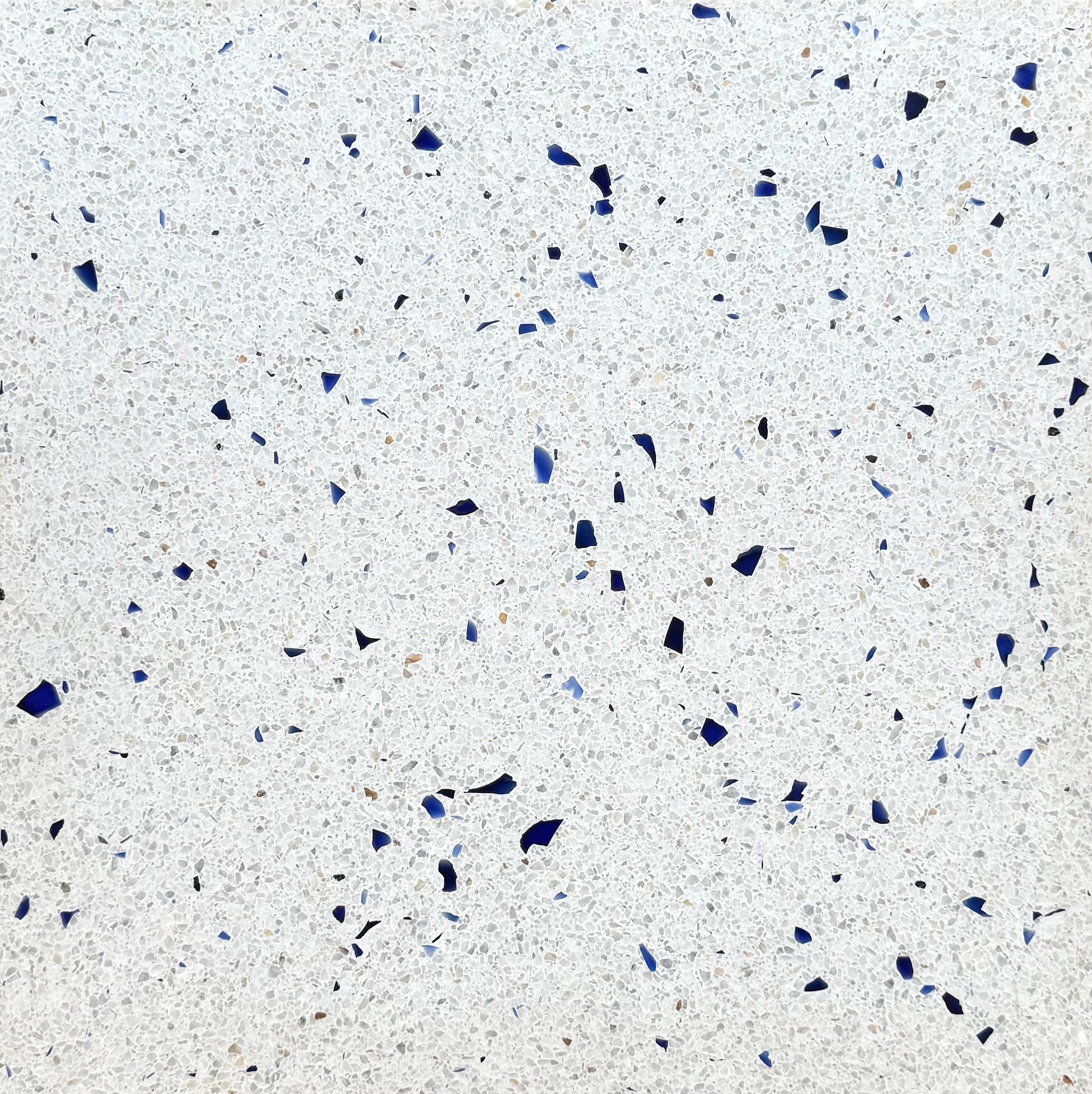 Terrazzo 1511 med lyst, blåt mix