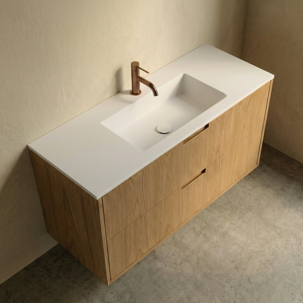 ALMA 3914 Snedker Badmøbel - Lys - 120 x 40 cm