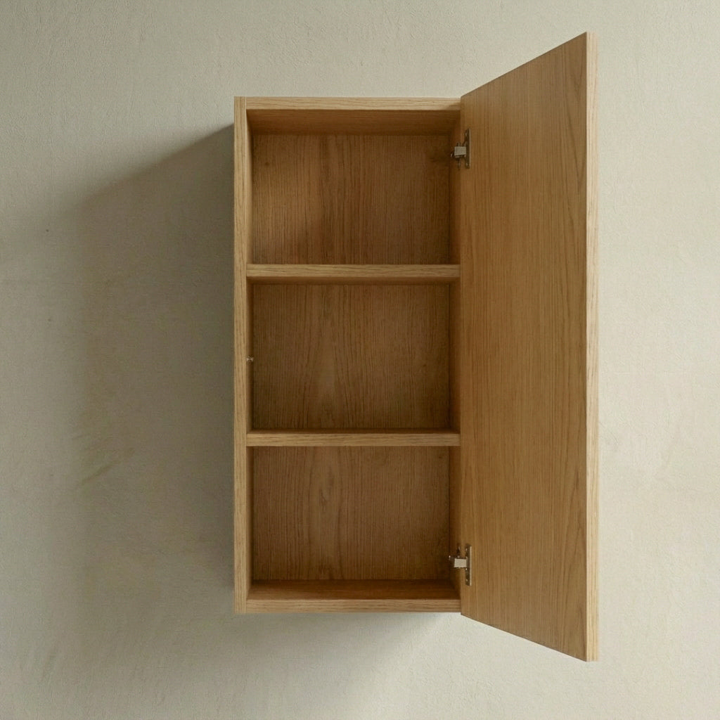 ALMA 3927 Snedker Overskab med Låge - Lys - 40 x 78 cm