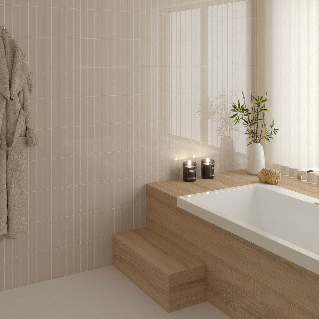 OUTLET - Barca Beige Pale - 5x20 cm (1.20 m2)