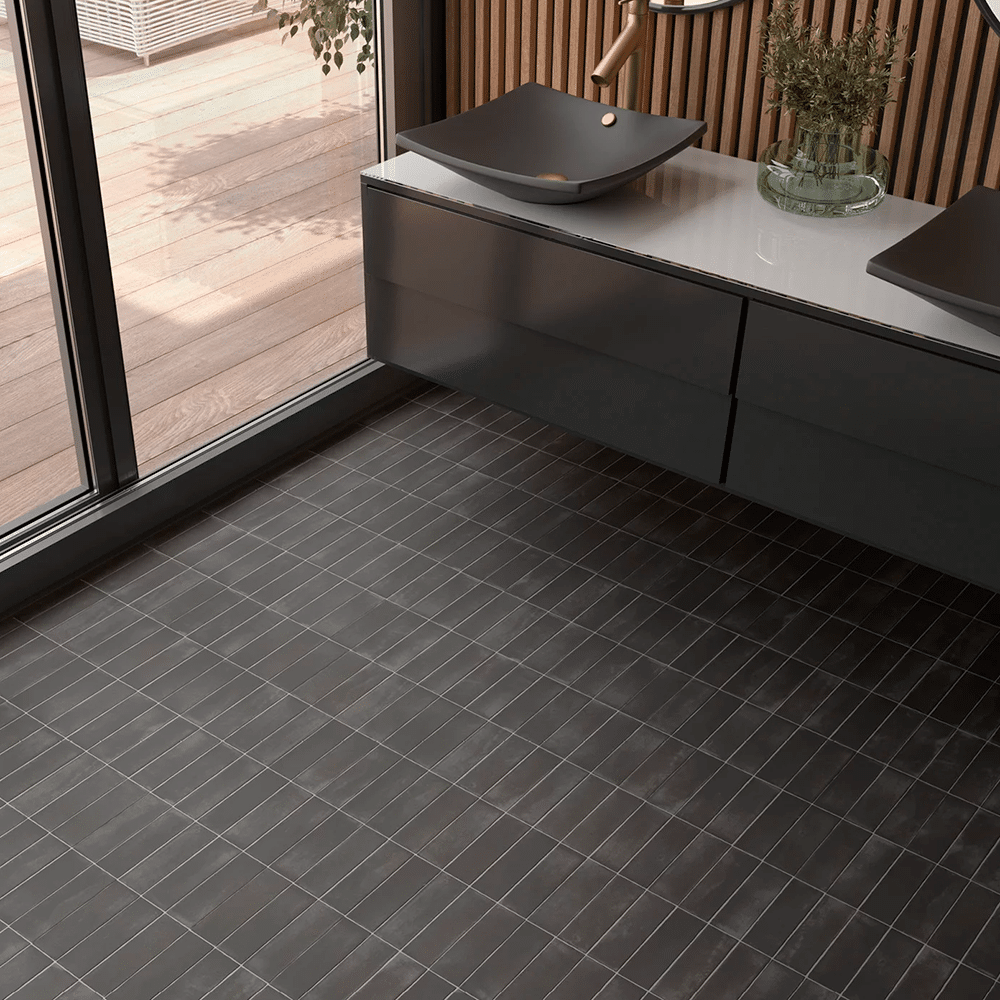 Cool mat i farven Black