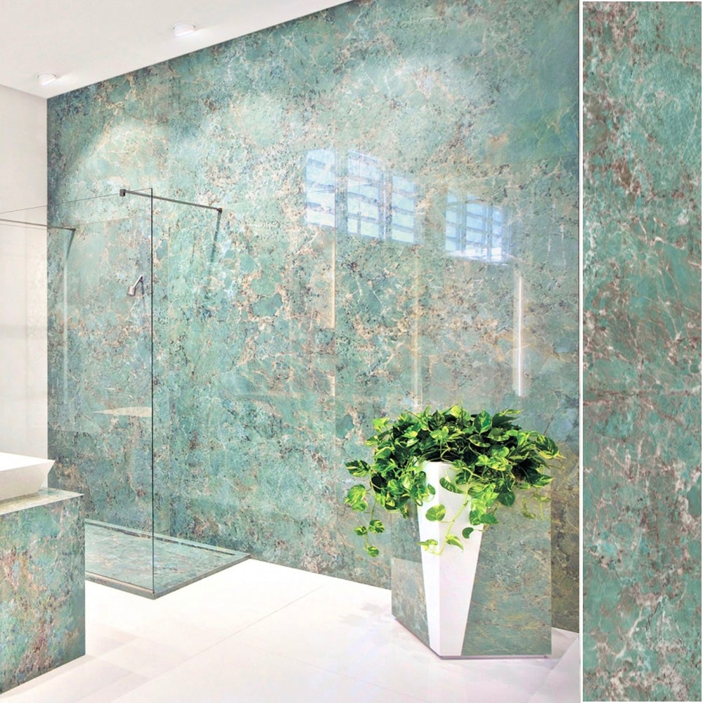 Dolomite flisen i farven Carib Green