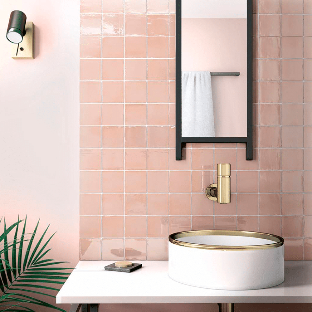 Core flisen i farven Blush Pink