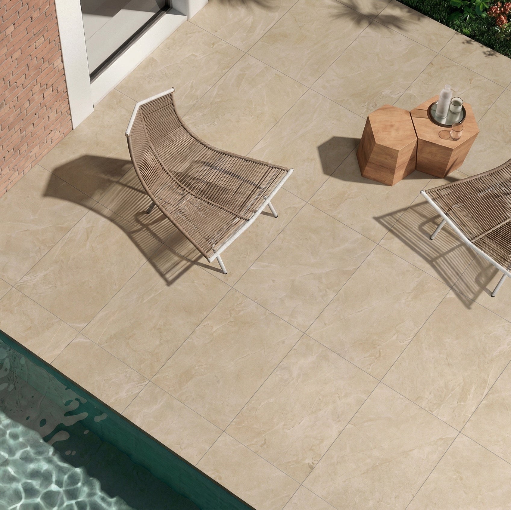 OUTLET - Trust Cream - 80,2 x 80,2 cm (2.58 m2)