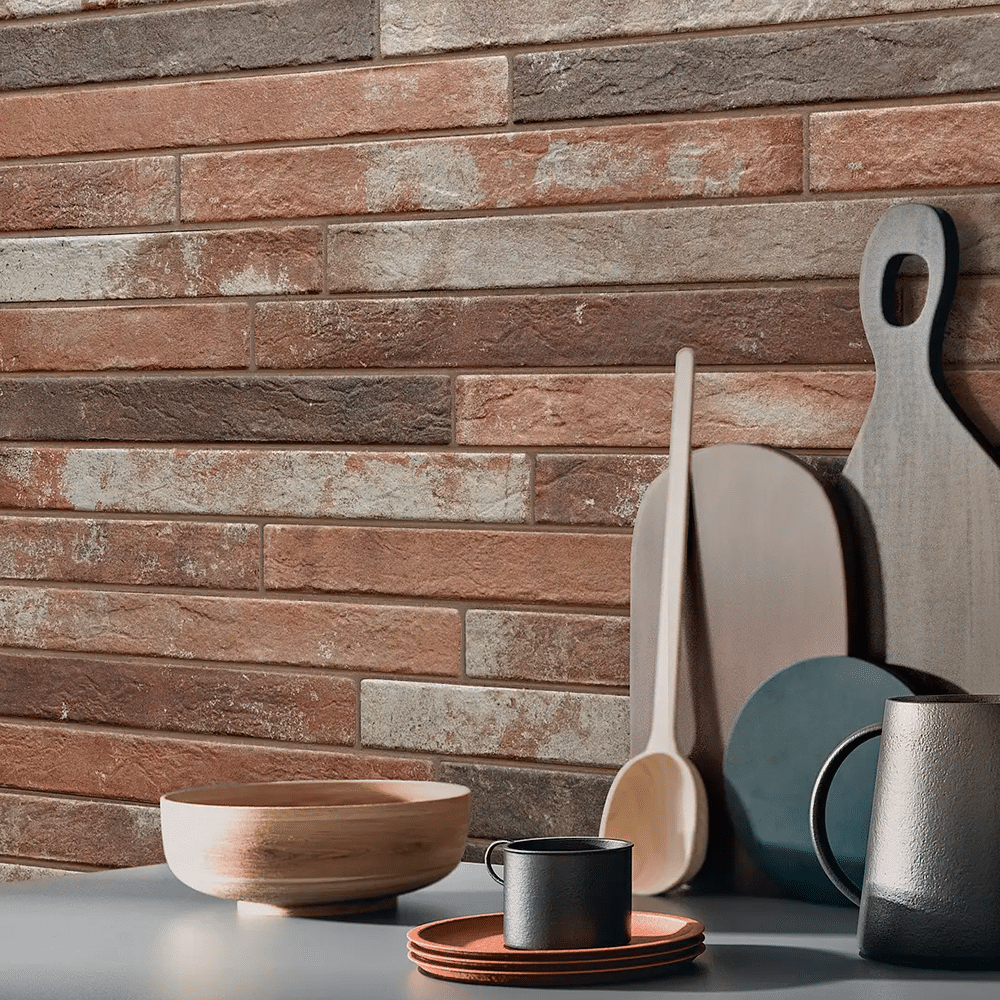 Brick Rustic - Red