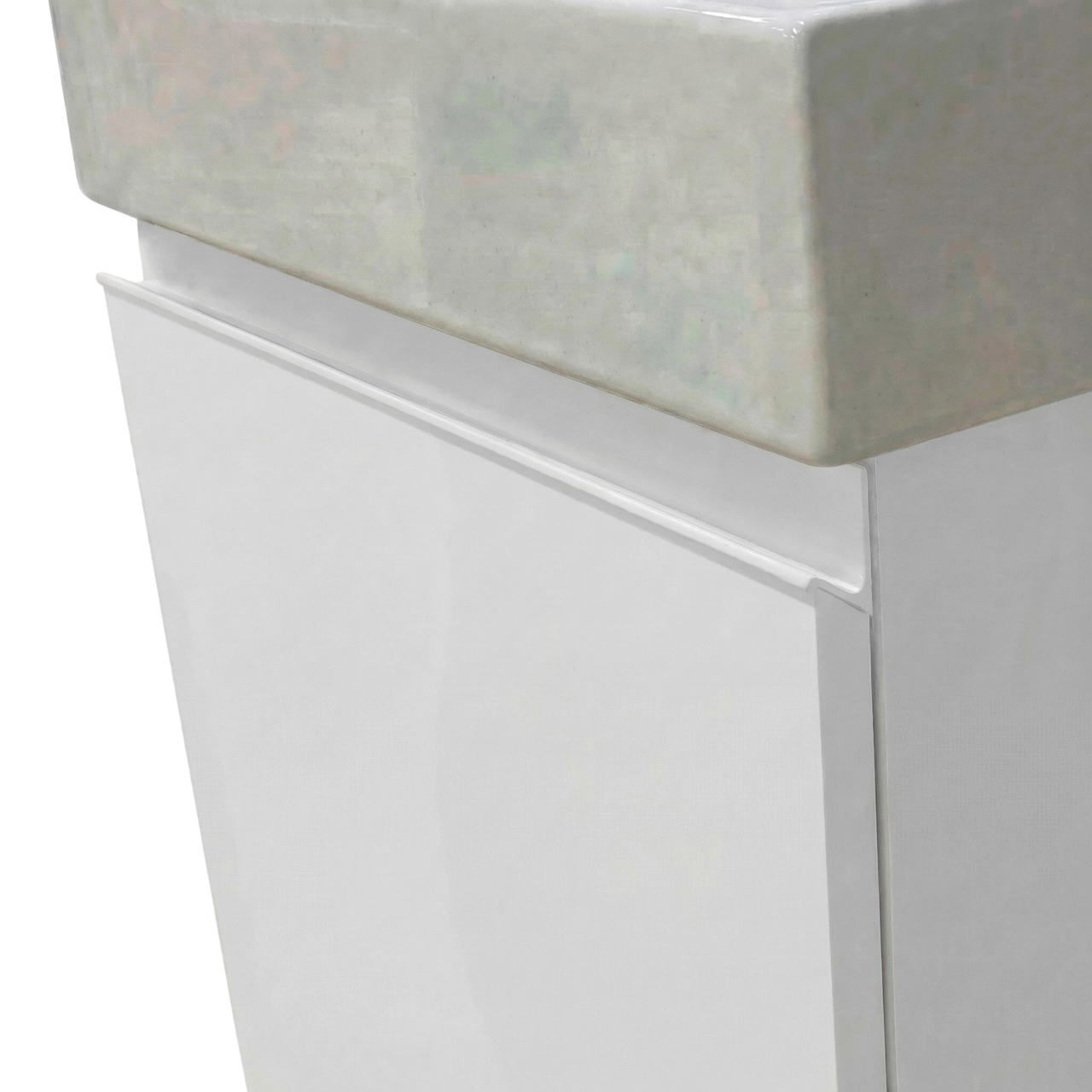 Milano Neve 45 cm Badeværelsespakke – Badmøbel, Spejlskab & Scandtap