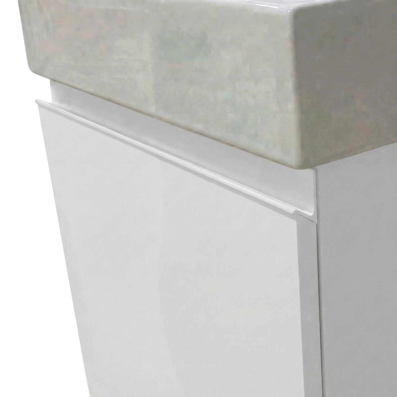 Milano Neve 45 cm Badeværelsespakke – Badmøbel, Spejlskab & Scandtap