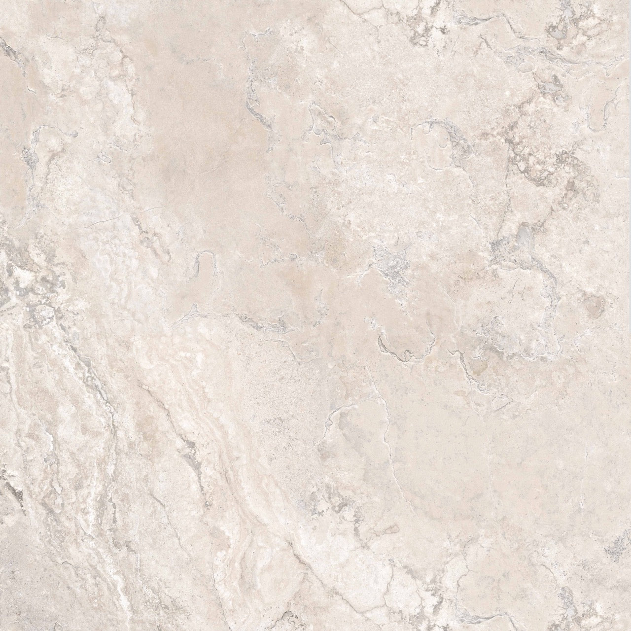 white naturstenslook flise i keramisk materiale.