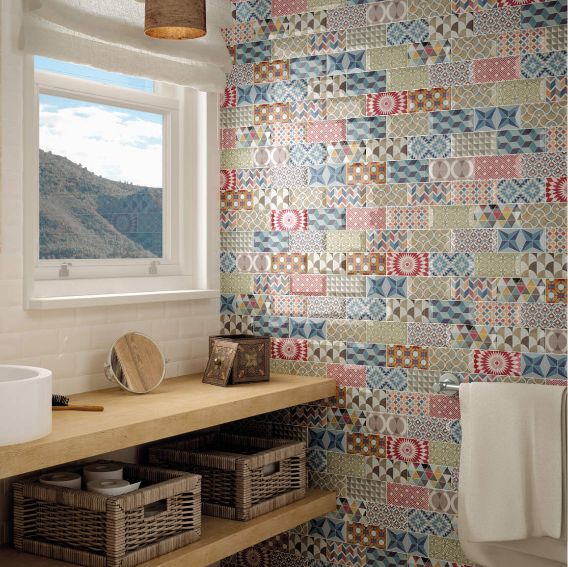 Metro Patchwork - Farvet