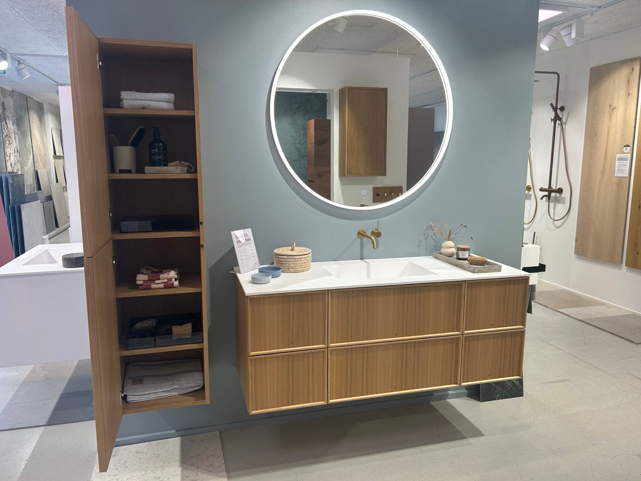 snedker badeværelsesmiljø