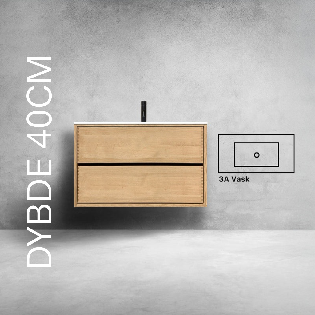 Nr. 4983 Snedker badmøbel 100 cm