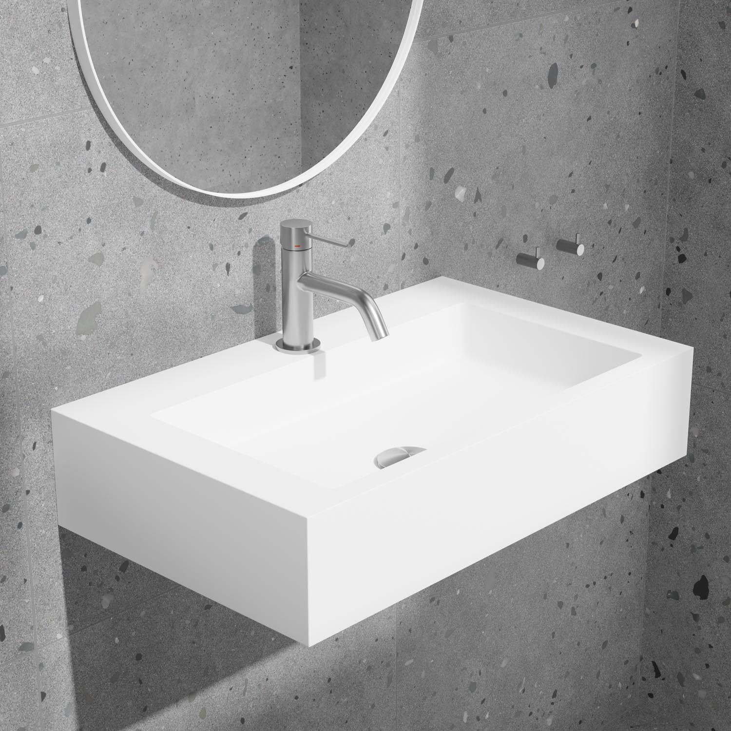 Scandtap SW1 håndvask i Solid Surface