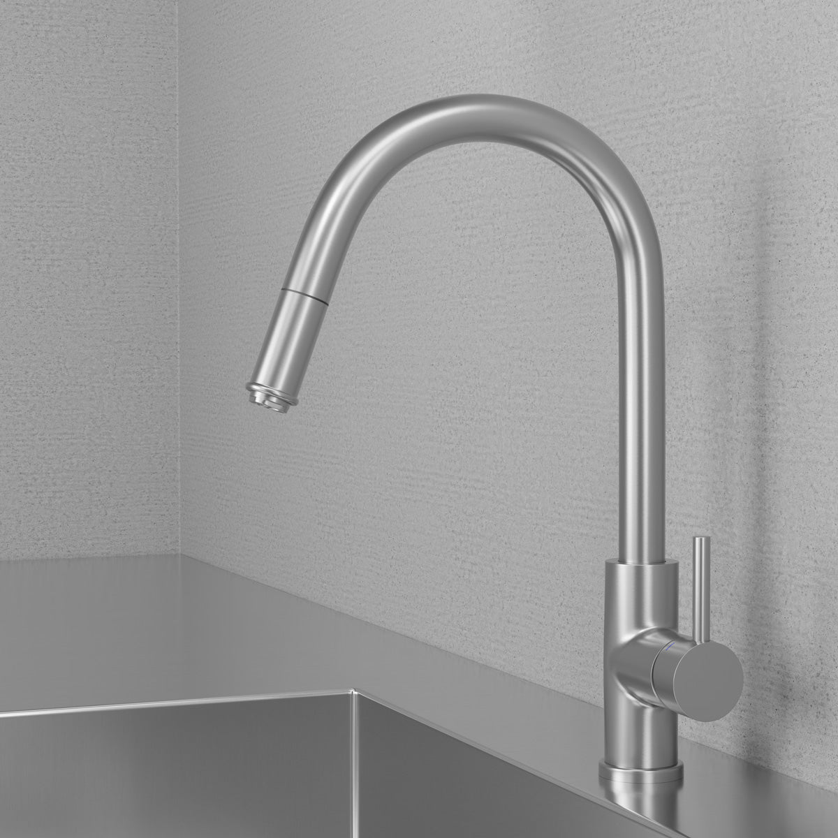 Scandtap Steel Access køkkenarmatur