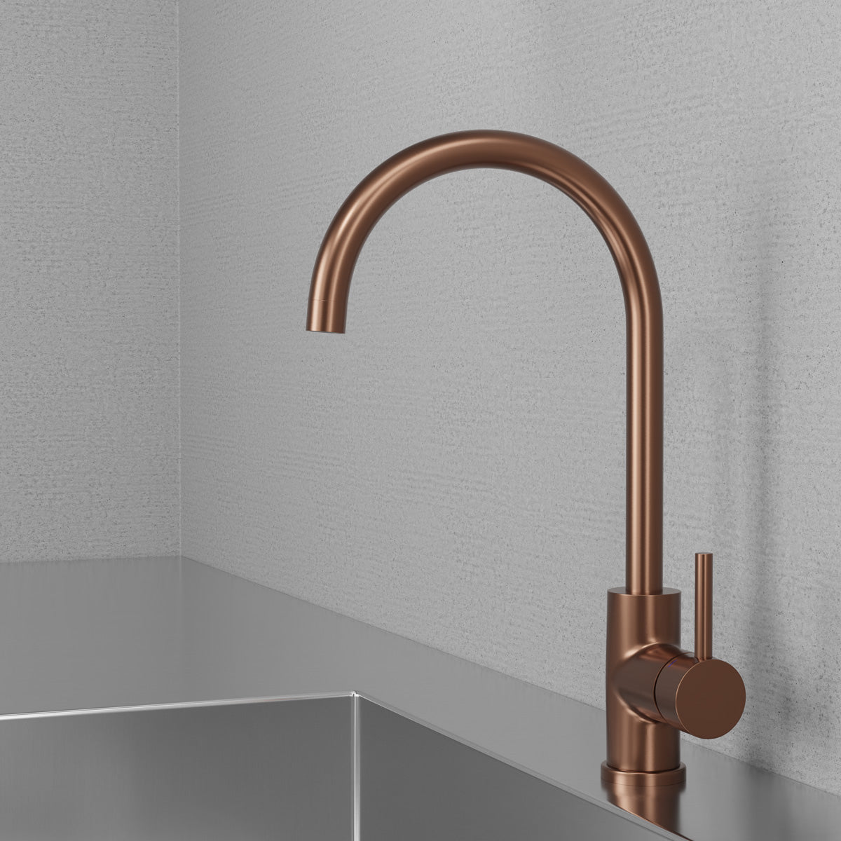 Scandtap Steel Curve køkkenarmatur