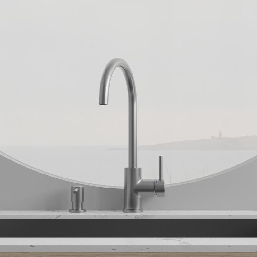 Scandtap Steel Curve køkkenarmatur