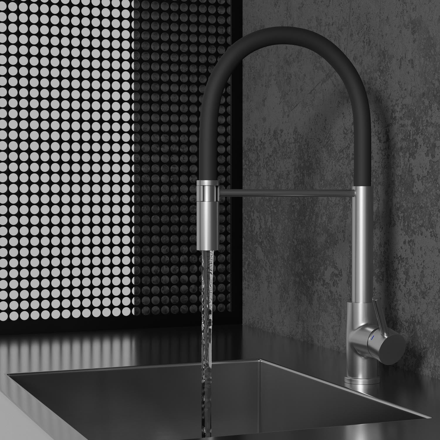 Scandtap Steel Pro køkkenarmatur