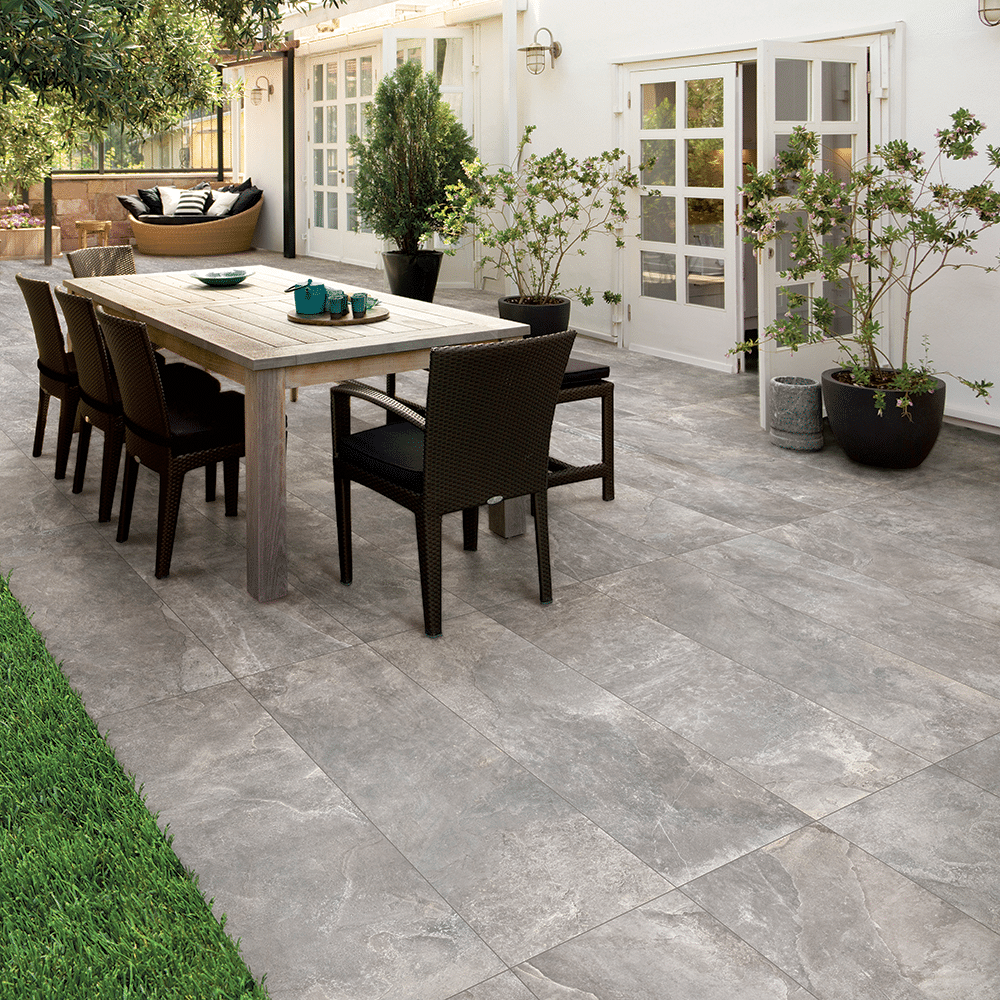 Stone 054 keramisk haveflise med naturstenslook
