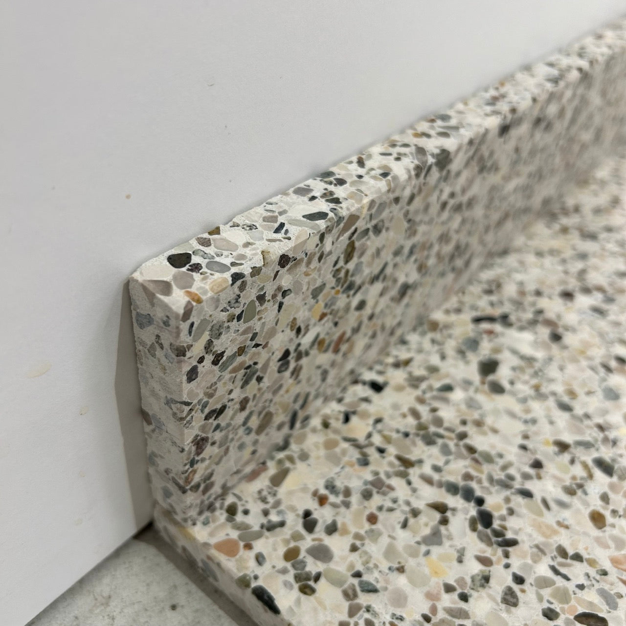 Terrazzo 1520 - 7,5 x 40 cm Sokkelkant