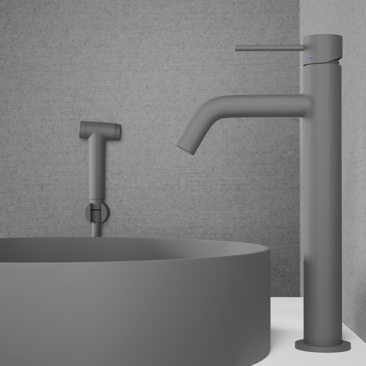 Scandtap Steel Voyage B High håndvaskarmatur