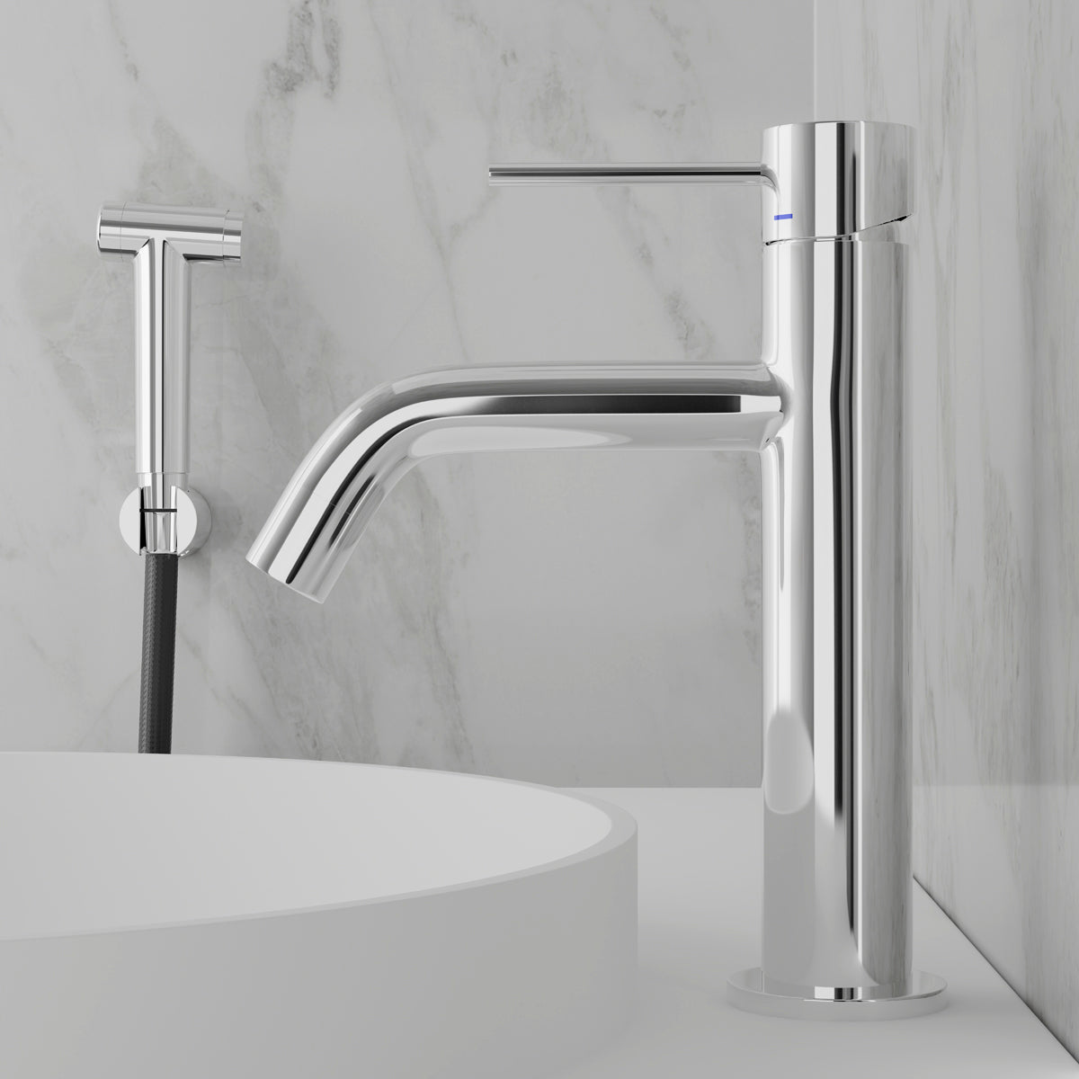 Scandtap Steel Voyage B Medium håndvaskarmatur