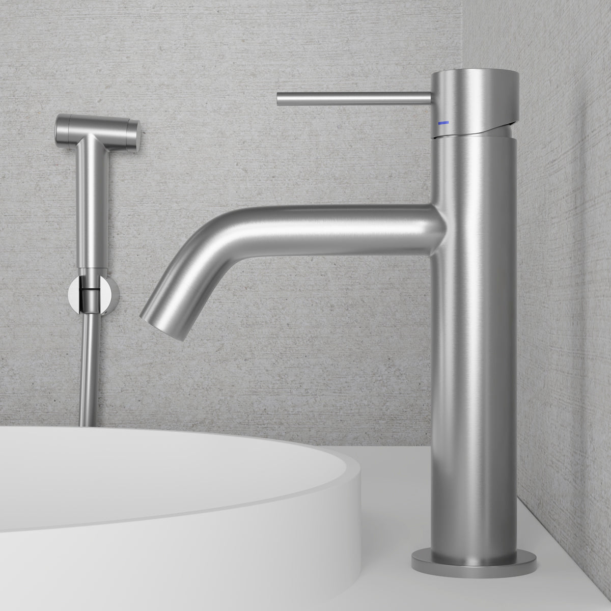 Scandtap Steel Voyage B Medium håndvaskarmatur