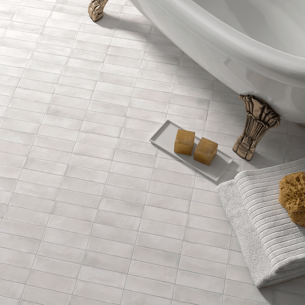 Cool mat i farven White