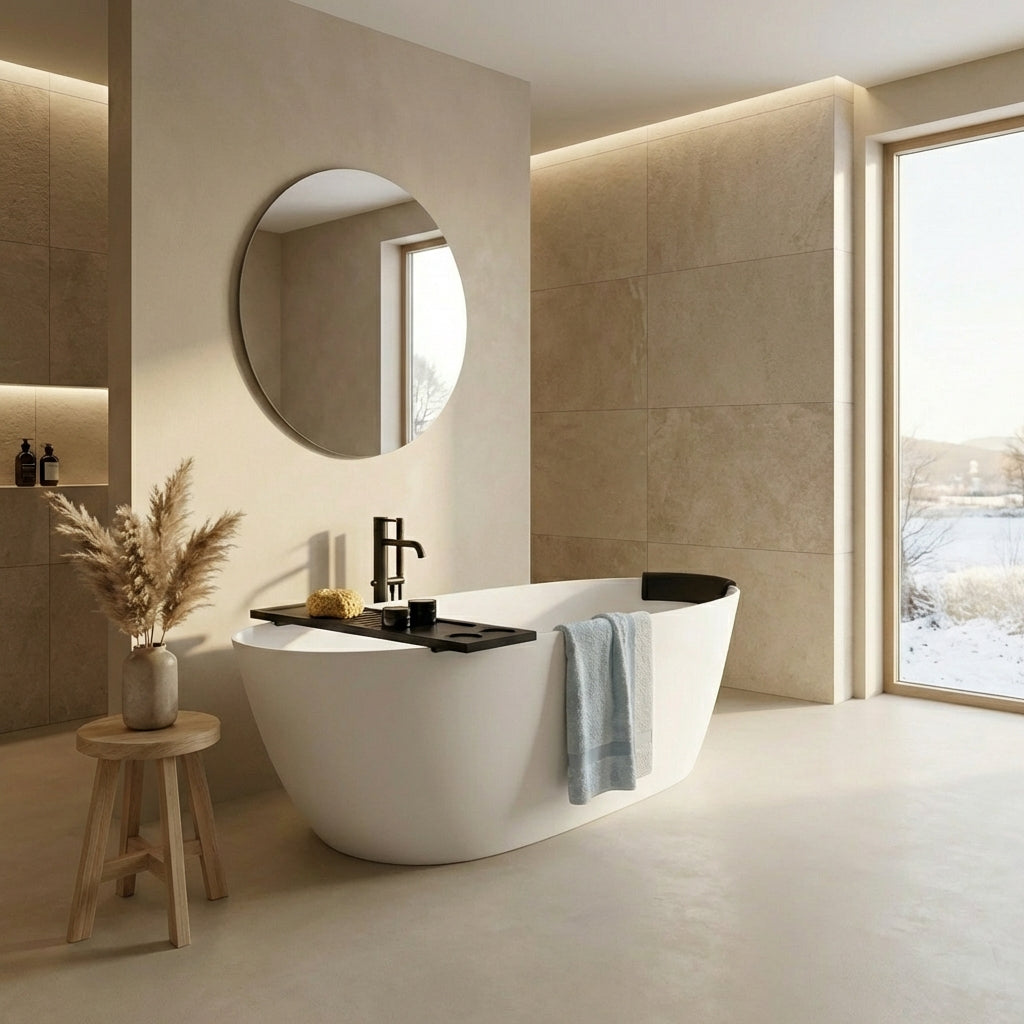 Zefir Large - Fristående badekar 180 x 80