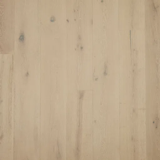 Eksklusiv Eg Plankegulv RUSTIK i Mat hvid lak på 26 x 220 cm