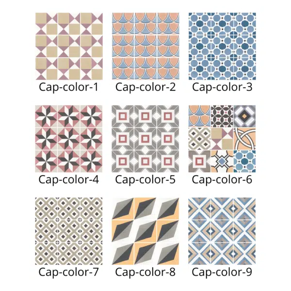 Cap Color farvekort