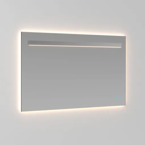 SIDE-UP spejl med backlight
